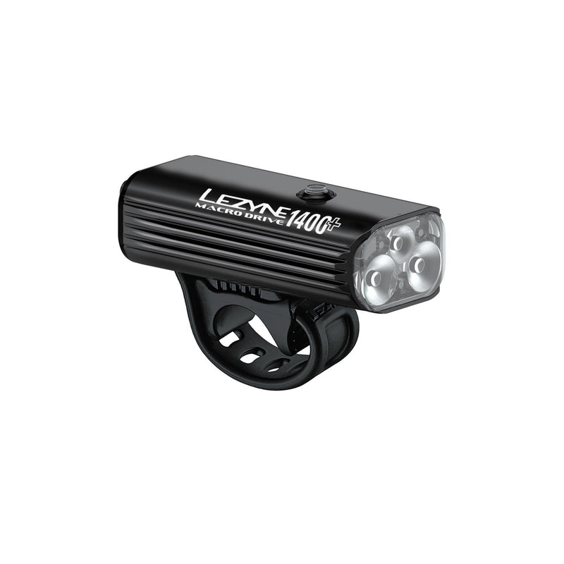 LEZYNE MACRO DRIVE 1400+ FRONT SATIN BLACK – Lights