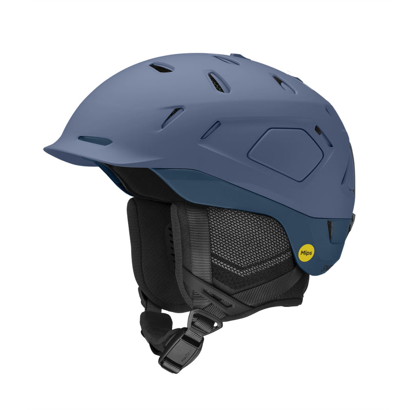 Smith Optics Smith Nexus MIPS Matte Granite Blue / Mediterranean Large – Snow Helmet