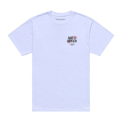 Troy Lee Designs Short Sleeve Tee – Pink Slips MD Mens Tees/Tanks White