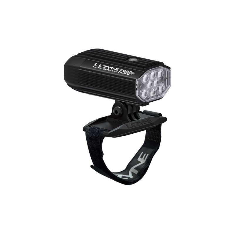 LEZYNE HELMET LITE DRIVE 1200+ SATIN BLACK – Lights