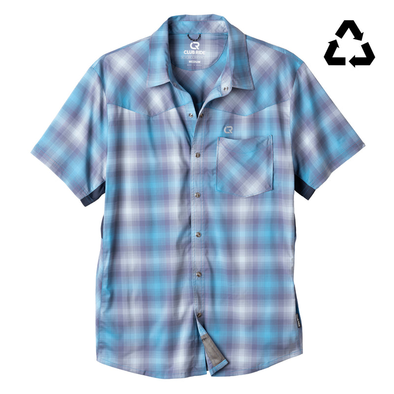 ClubRide New West XL MENS TOPS Blue Tones – Jersey