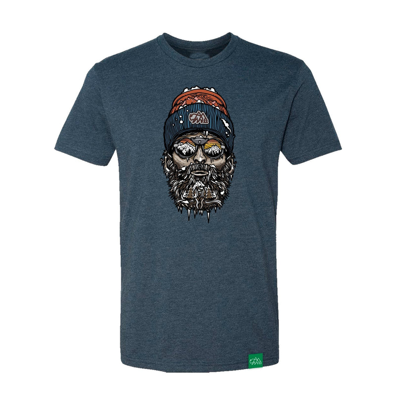 Wild Tribute Iceman Mens T-Shirt Tee Midnight Navy LG – Jersey