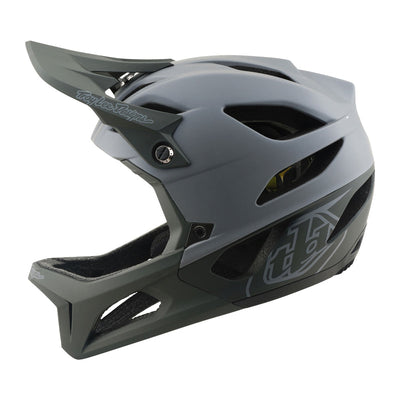 Troy Lee Designs Stage Helmet W/MIPS – Drone XL/2X Unisex Helmets Gray