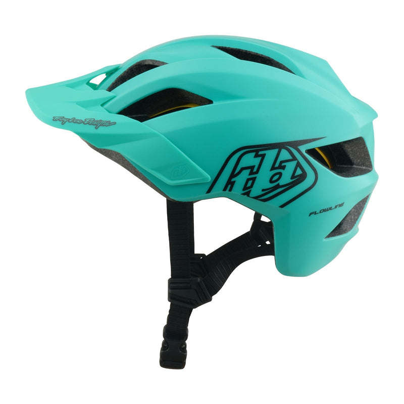 Troy Lee Designs YOUTH FLOWLINE HELMET W/MIPS ; POINT OSFA UNISEX HELMETS Green