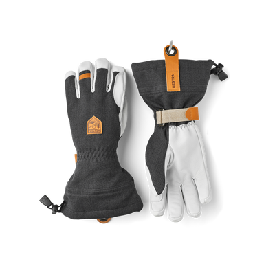 Hestra Army Leather Patrol Gauntlet Charcoal 9