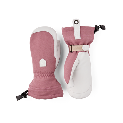 Hestra Womens Patrol Gauntlet Mitt Mauve 5