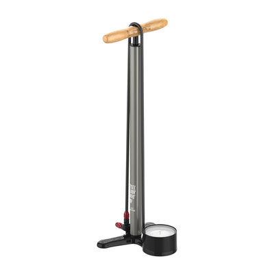 Lezyne Steel HV Floor Drive 3.5 Flat Grey