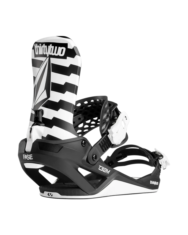 Thirtytwo T32M Volcom FASE - VOLCOM BLACK/WHITE - M – Snowboard Bindings