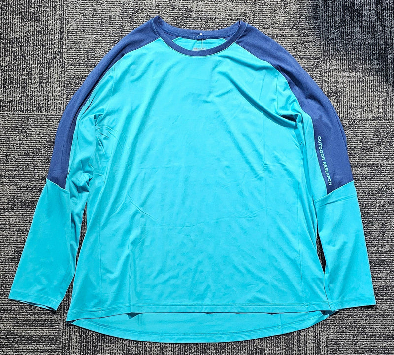 Outdoor Research Freewheel MTB Long Sleeve L Women's Top Cortez/cenote – Jersey