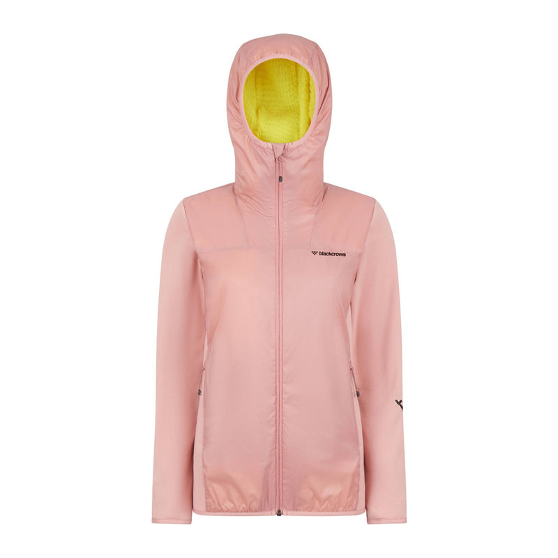 Black Crows Women's Freebird Alpha Hybrid Jacket - Old Rose - front