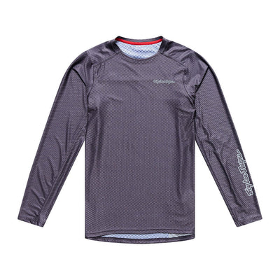 Troy Lee Designs Skyline Pro Air Long Sleeve Jersey – Mono MD Mens Jerseys Gray