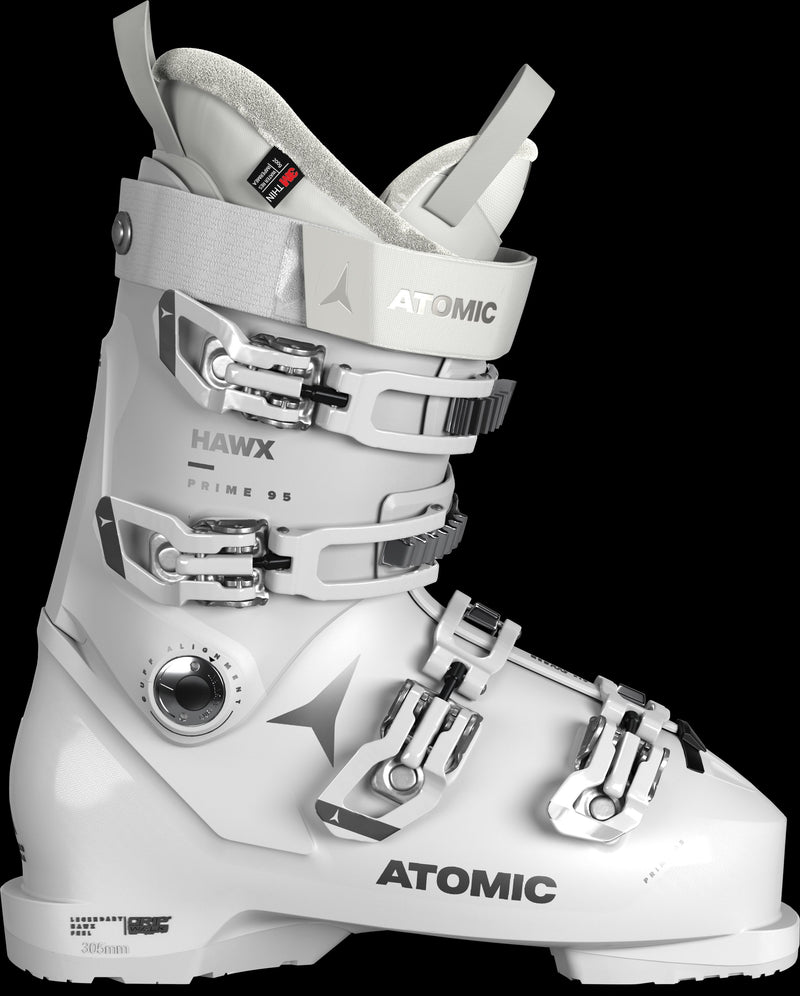 Atomic Hawx Prime 95 W GW white/silver 25/25.5 – Ski Boots