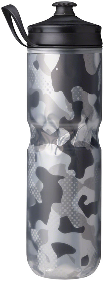 Hydrapak Polar Sport Contender Insulated Water Bottle - 24oz, Black