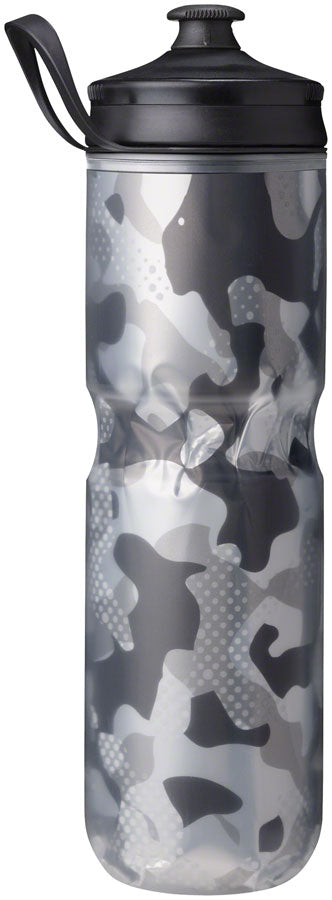 Hydrapak Polar Sport Contender Insulated Water Bottle - 24oz, Black – Bells water bottle and locks
