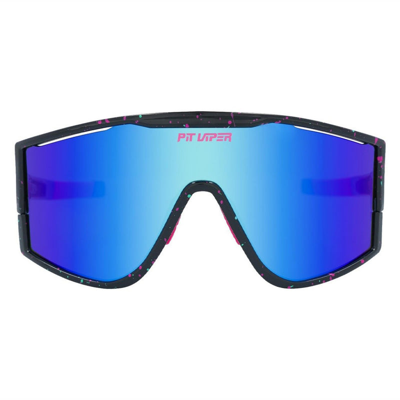 Pit Viper The Midnight Try-Hard Hail Sagan Blue Revo – Glasses and Goggles