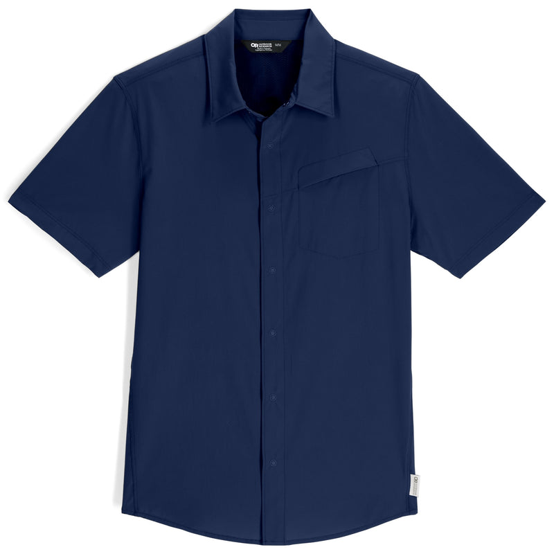 Outdoor Research Men's Astroman Short Sleeve Sun Shirt Cenote S