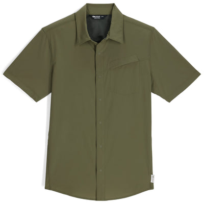Outdoor Research Men's Astroman Short Sleeve Sun Shirt Ranger Green XL