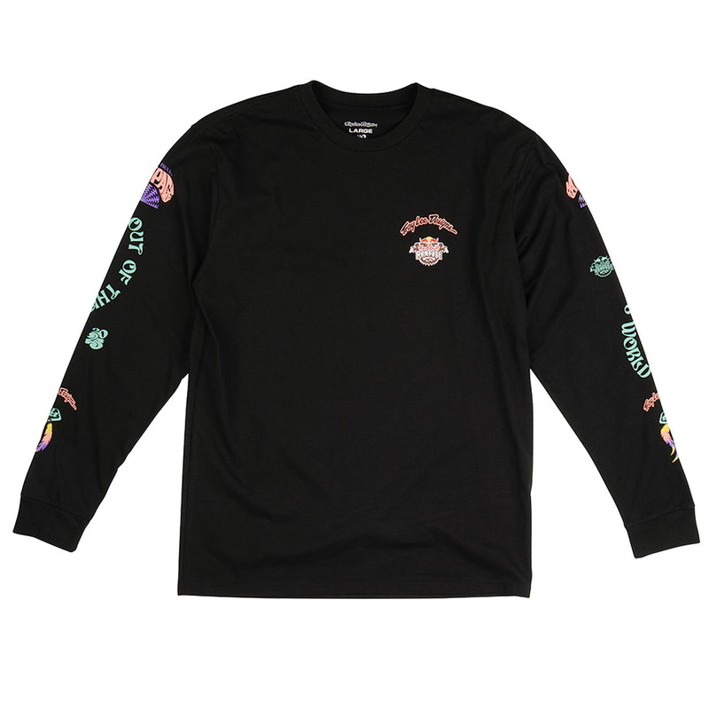 Troy Lee Designs TLD & RB RAMPAGE VOG LS TEE; BLACK LG – Jersey