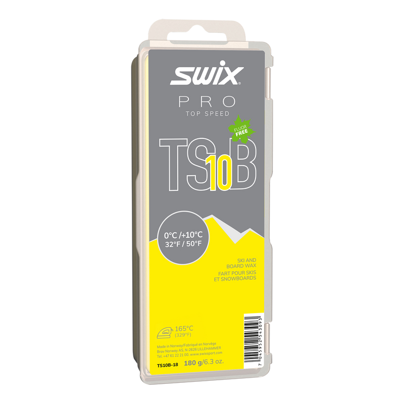 Swix Ts10 Black, 0°C/+10°C, 180g – Wax