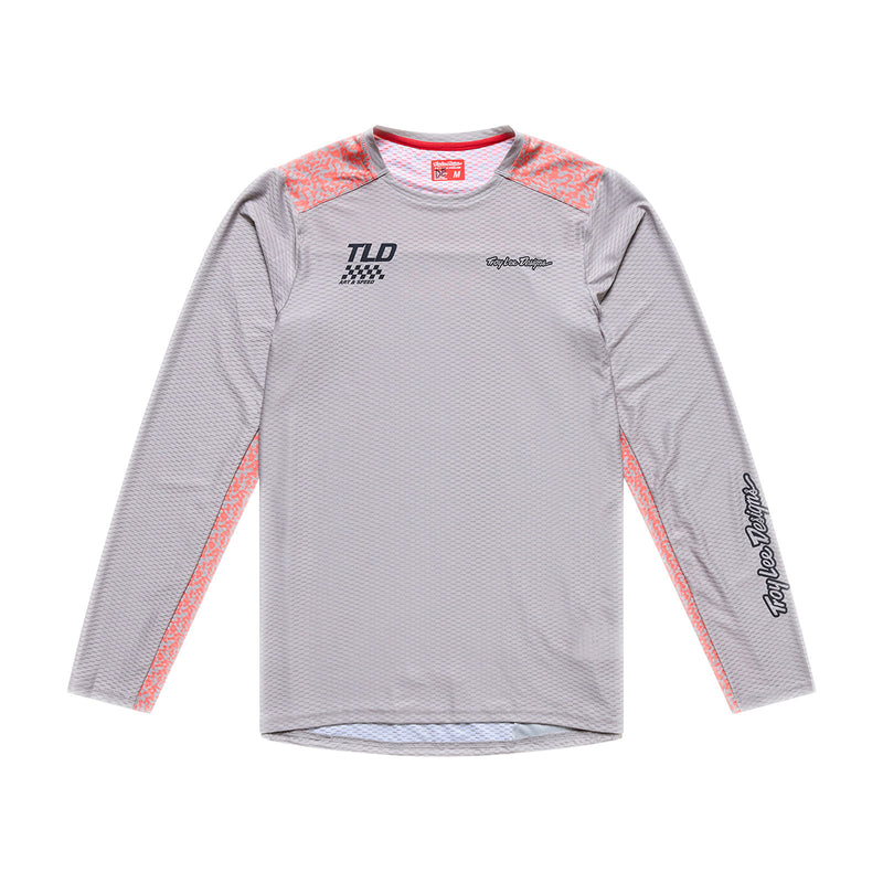 Troy Lee Designs SKYLINE PRO AIR LONG SLEEVE JERSEY ; RIDGELINE LG MENS JERSEYS Gray