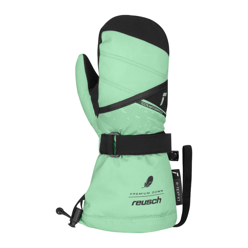 Reusch Kaden Down R-TEX XT Mitten - cabbage - front