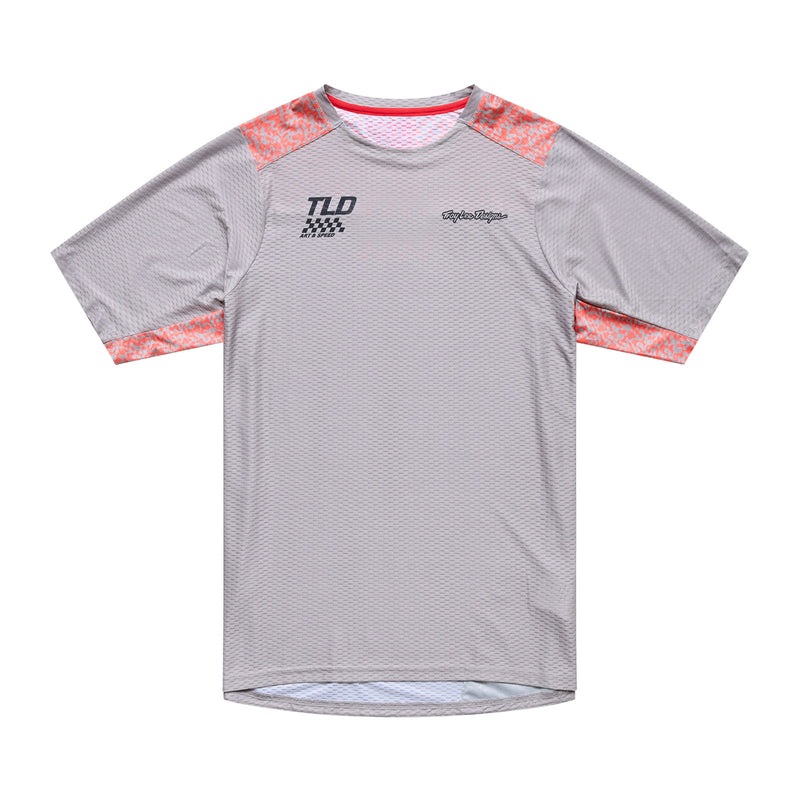 Troy Lee Designs SKYLINE PRO AIR SHORT SLEEVE JERSEY ; RIDGELINE MD MENS JERSEYS Gray