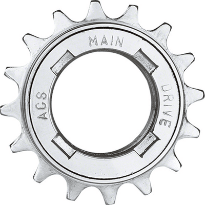 ACS Main Drive Freewheel, 18t 1/8" Silver