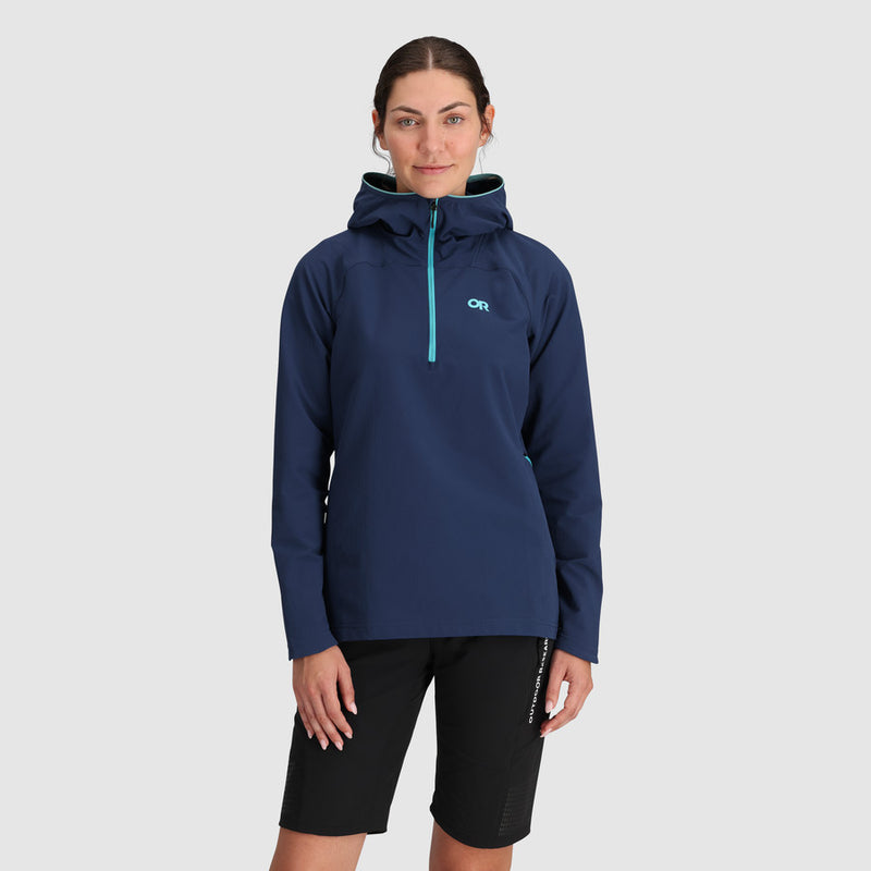 Outdoor Research Freewheel MTB Half Zip XS Women's Hoodie Cenote – Jacket