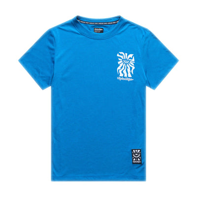 Troy Lee Designs Womens Lilium Short Sleeve Ride Tee – One Eye MD Womens Jerseys Blue