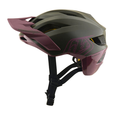 Troy Lee Designs Flowline Helmet W/MIPS – Point MD/LG Unisex Helmets Purple