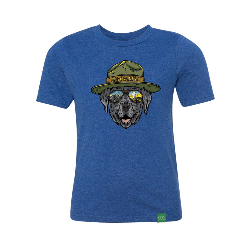 Wild Tribute Bark Ranger Youth T-Shirt Tee Royal SM – Jersey