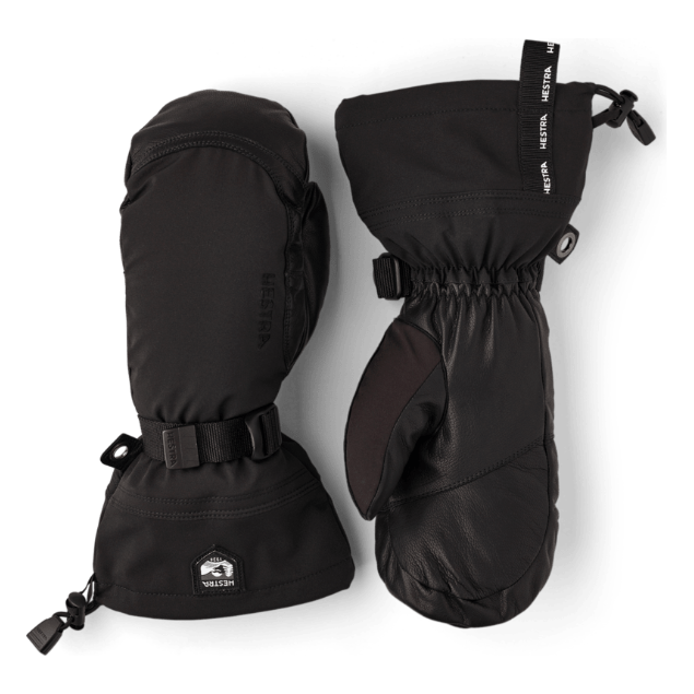 Hestra Army Leather Extreme mitt - Blk/Blk - 10 – Winter Glove