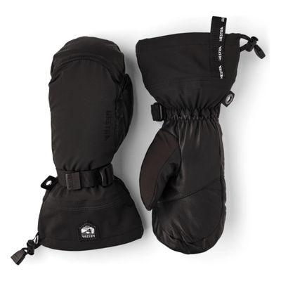 Hestra Army Leather Extreme mitt - Blk/Blk - 8