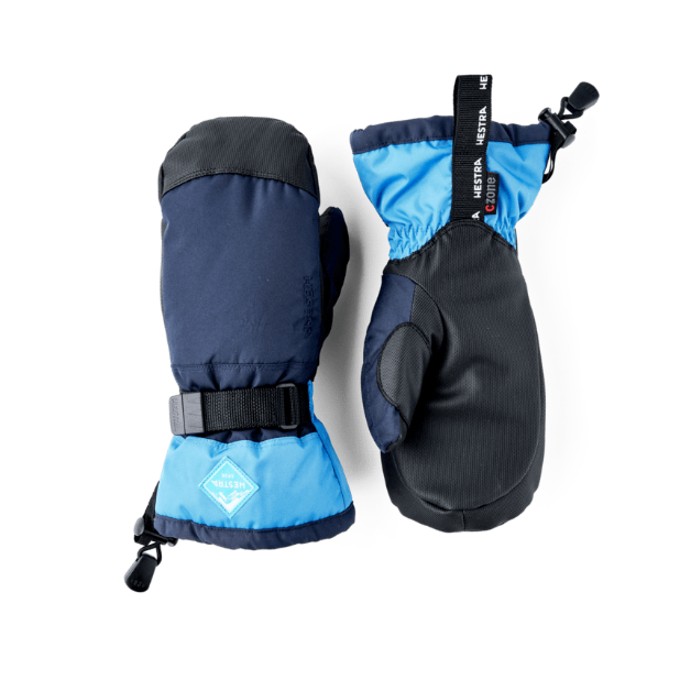 Hestra Gauntlet CZone Jr Mitt - Dark Navy/Sky Blue - 4 – Winter Glove