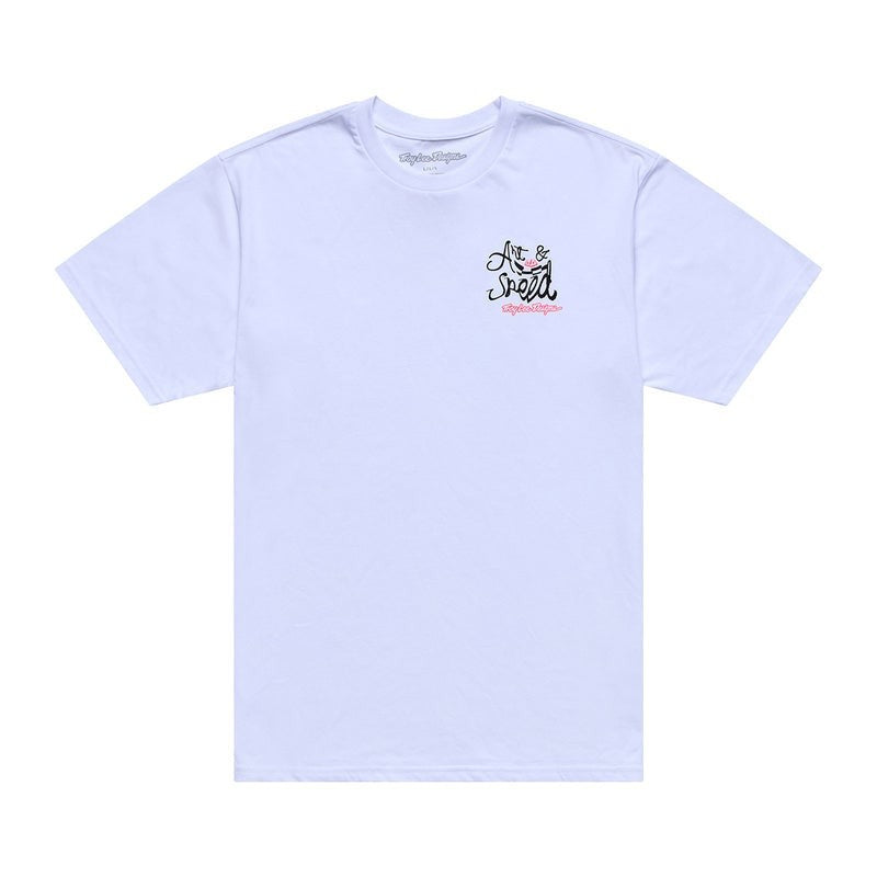 Troy Lee Designs SHORT SLEEVE TEE ; HERITAGE XL MENS TEES/TANKS White – Jersey