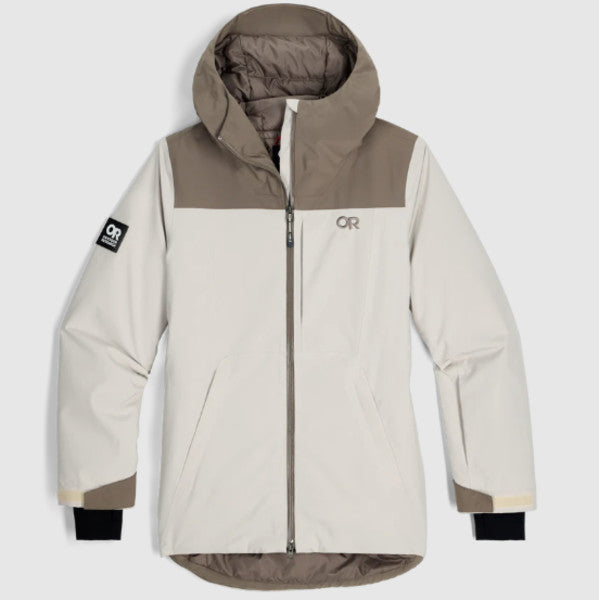 Outdoor Research Women's Snowcrew Jacket S Women's Beige