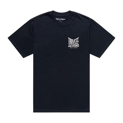 Troy Lee Designs Short Sleeve Tee – Handlebar LG Mens Tees/Tanks Black