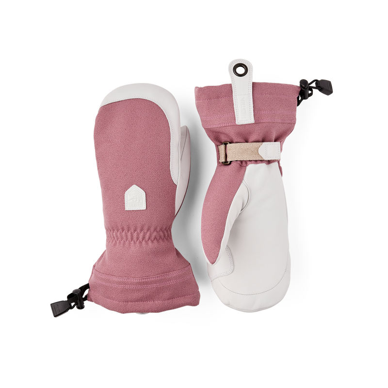 Hestra Womens Patrol Gauntlet Mitt Mauve 9 – Winter Glove