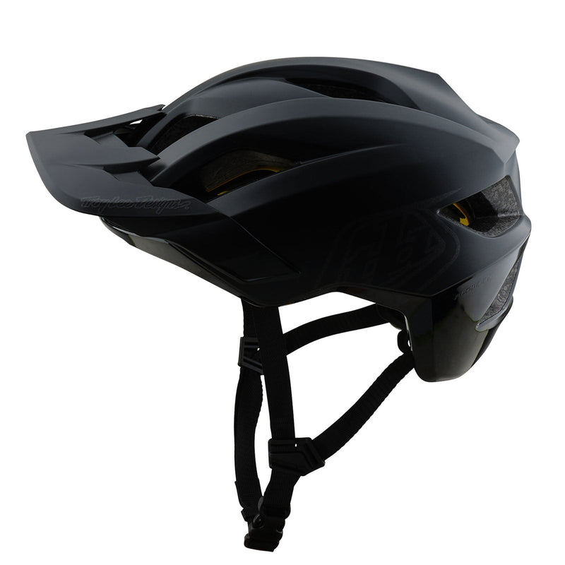 Troy Lee Designs FLOWLINE HELMET; POINT BLACK / CHARCOAL MD/LG