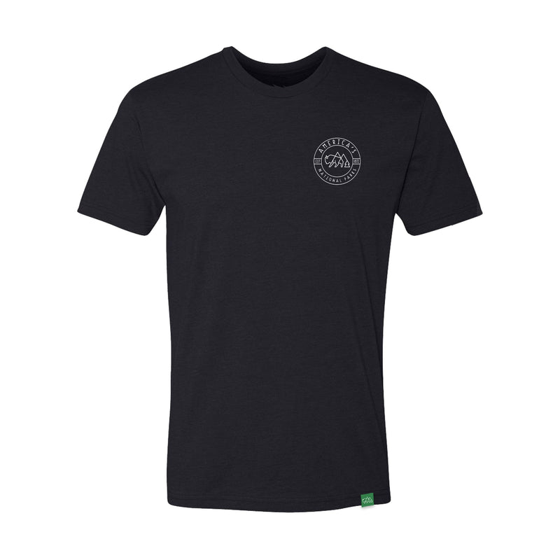 Wild Tribute Americas National Parks Mens T-Shirt Black 2X – Jersey