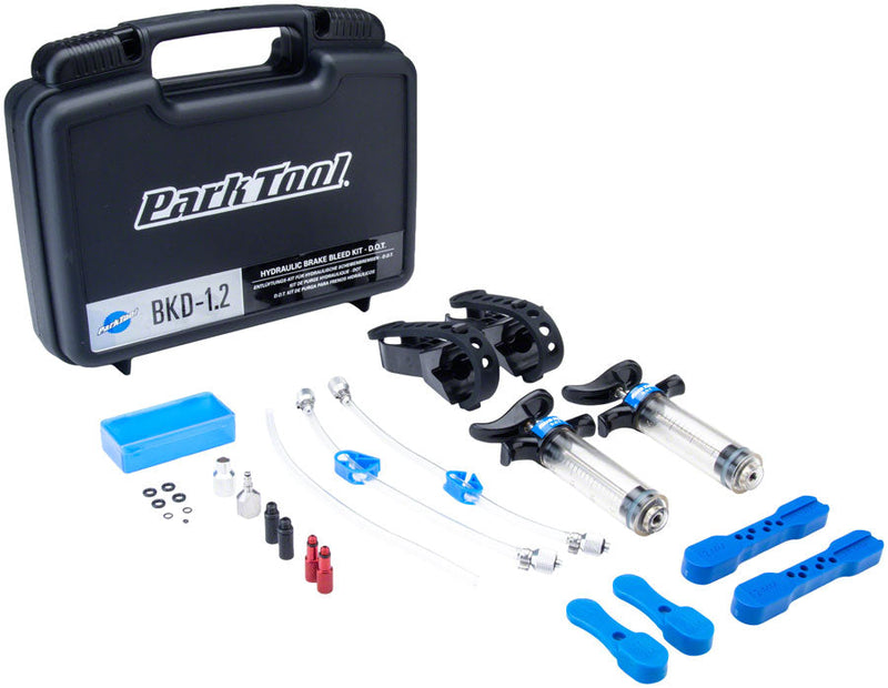 Park Tool BKD-1.2 Hydraulic Brake Bleed Kit – DOT Fluid – Tools & Lubes