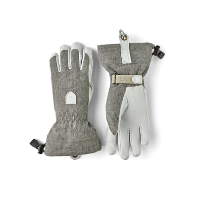 Hestra Womens Patrol Gauntlet - Light Grey - 7