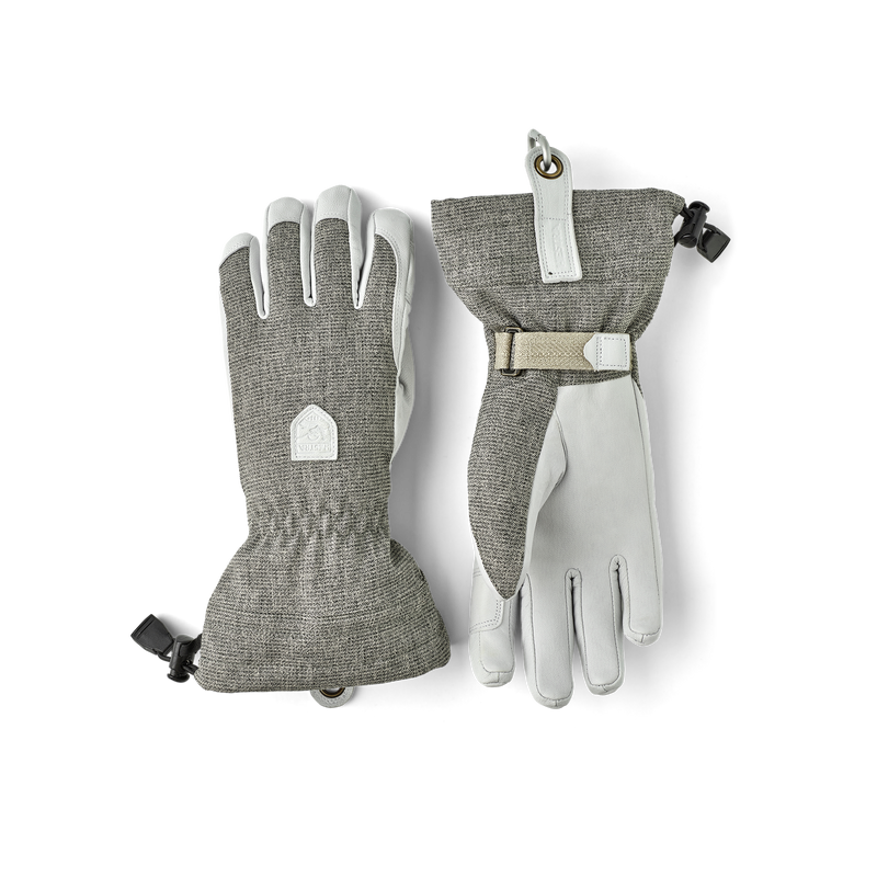Hestra Womens Patrol Gauntlet - Light Grey - 7 – Winter Glove