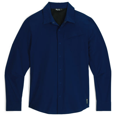 Outdoor Research Men's Astroman Long Sleeve Sun Shirt Cenote XL