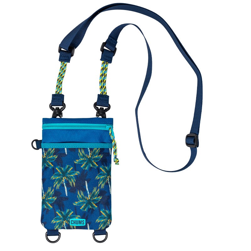 CHUMS &Rover Phone Tote Palm Tree – Bells water bottle and locks