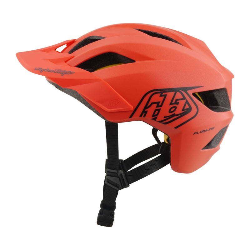 Troy Lee Designs YOUTH FLOWLINE HELMET W/MIPS ; POINT OSFA UNISEX HELMETS Pink