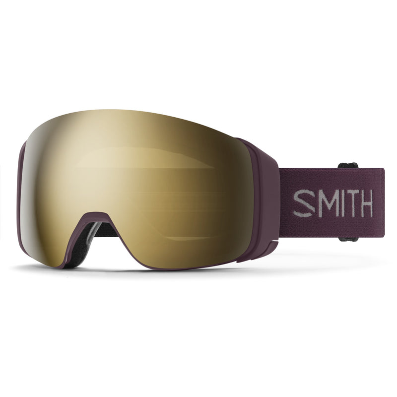 Smith Optics Smith 4D MAG Mystic | ChromaPop Sun Black Gold Mirror One Size – Snow Goggle