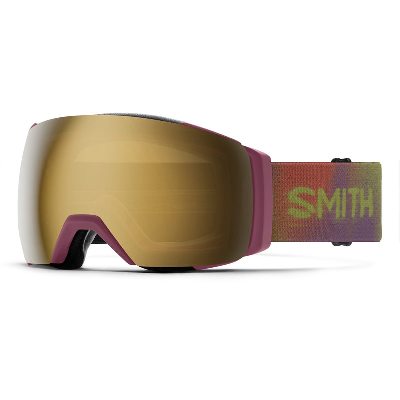 Smith Optics Smith I/O MAG XL Sprayer | ChromaPop Sun Black Gold Mirror One Size – Snow Goggle