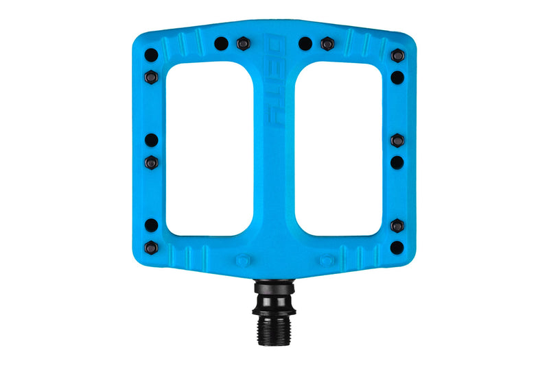 Deity Components DEFTRAP PEDALS - BLUE – Handle bars grips and pedals