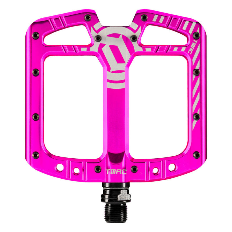 Deity Components Deity Tmac Pedals - Pink – Handle bars grips and pedals